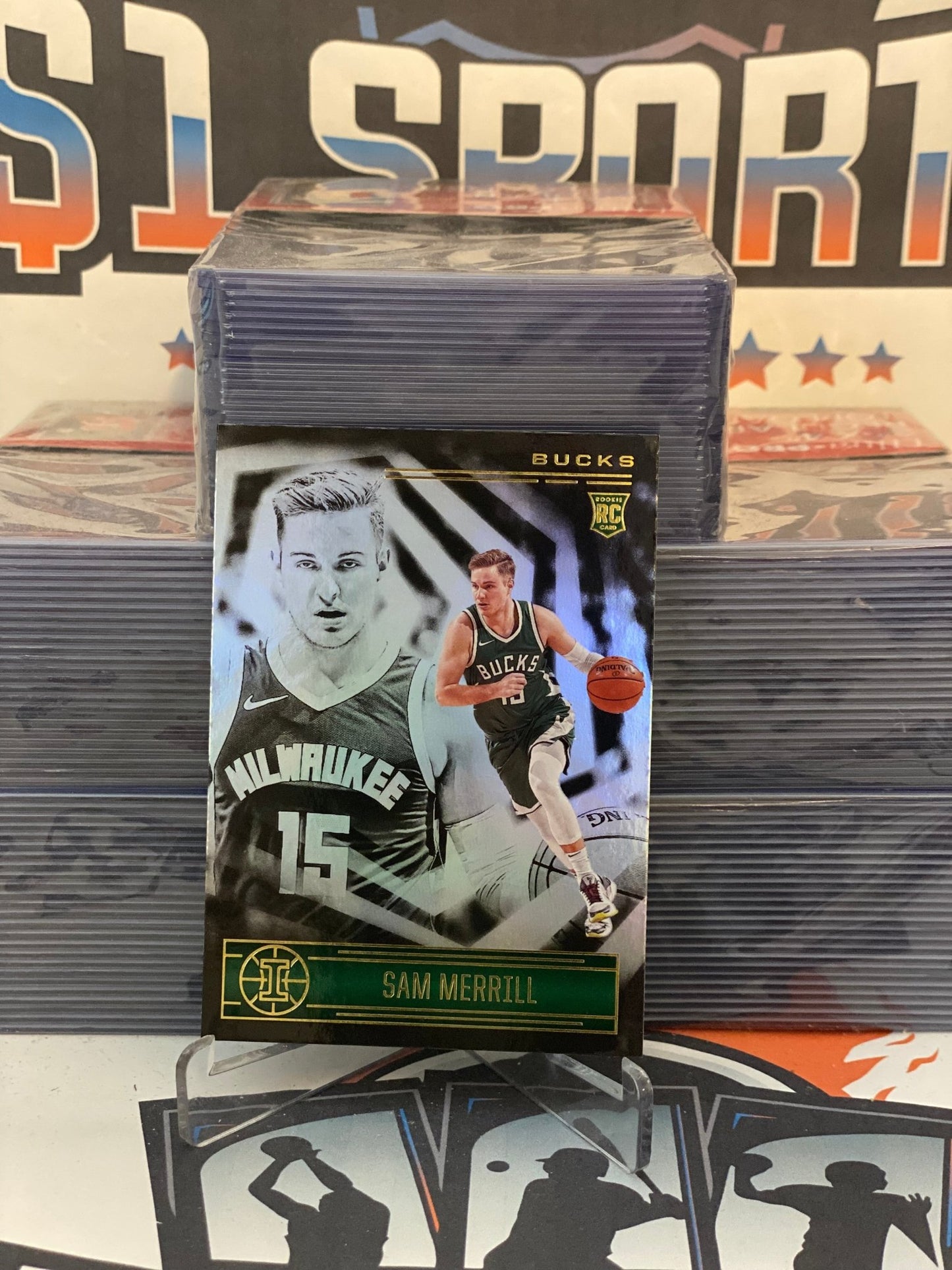 2020 Panini Illusions Sam Merrill Rookie #199