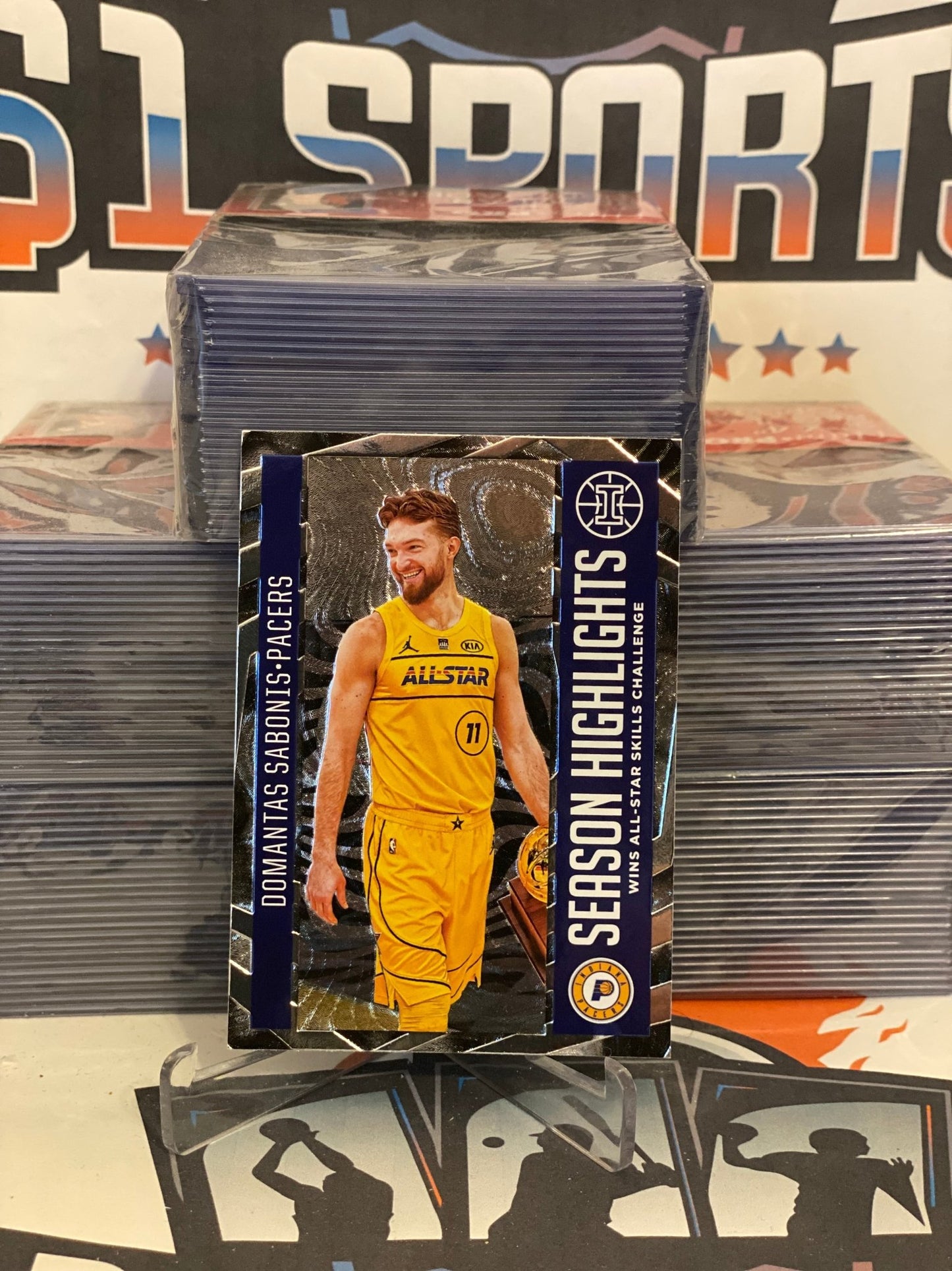 2020 Panini Illusions (Season Highlights) Domantas Sabonis #16