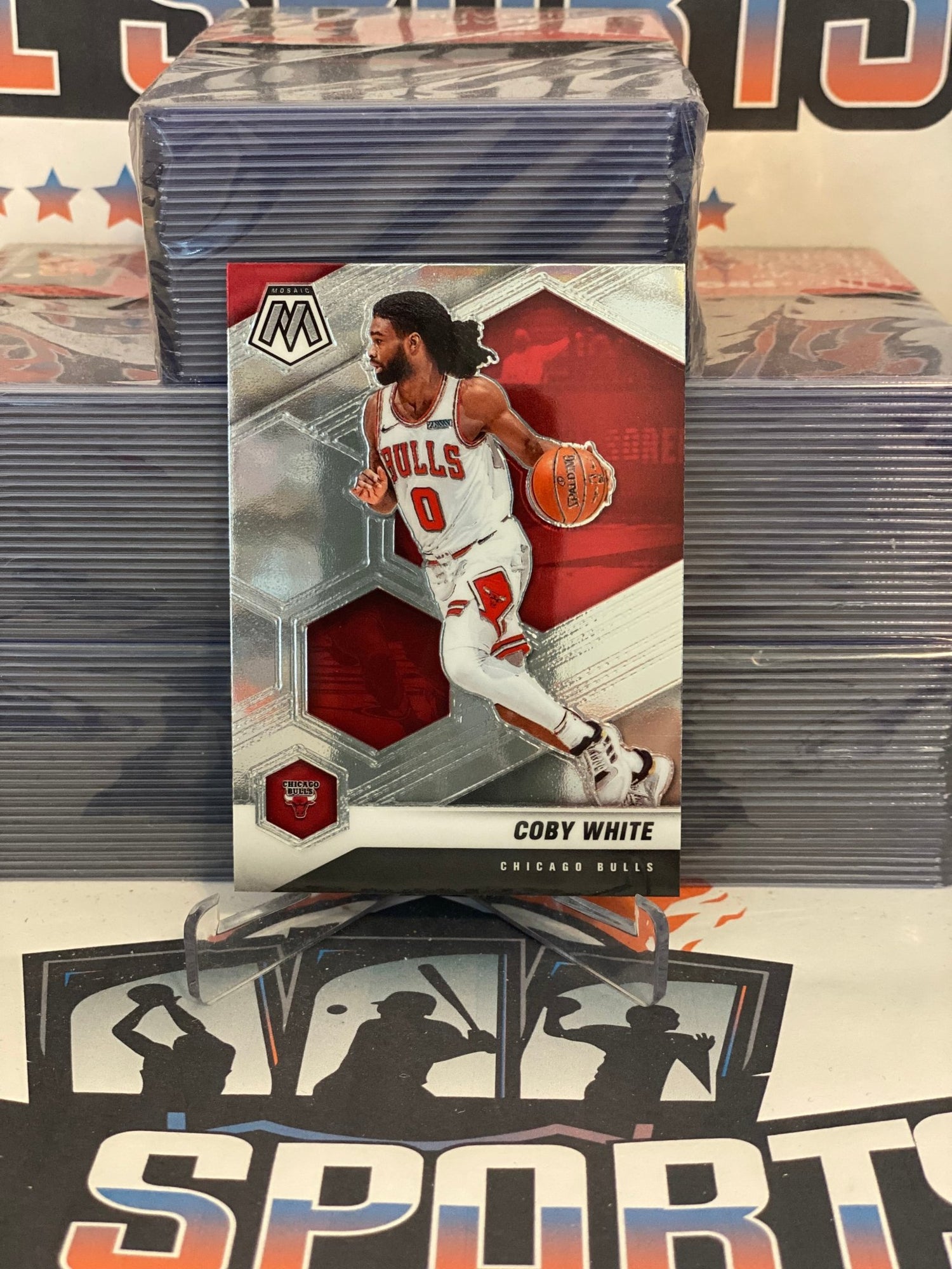 2020 Panini Mosaic (2nd Year) Coby White #34