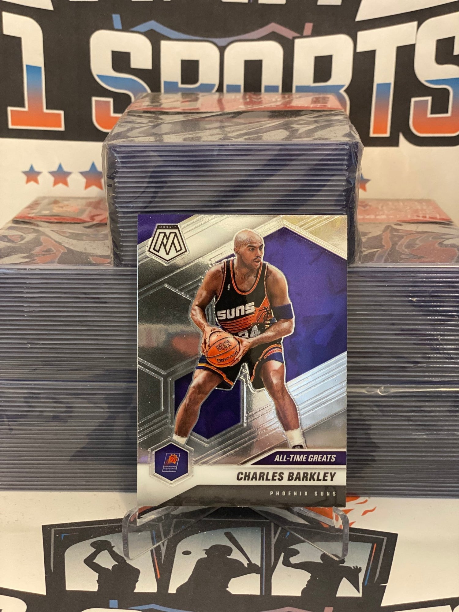 2020 Panini Mosaic (All-Time Greats) Charles Barkley #281