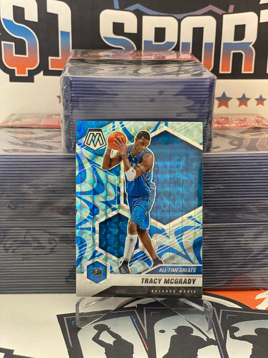 2020 Panini Mosaic (Blue Reactive Prizm, All-Time Greats) Tracy McGrady #287