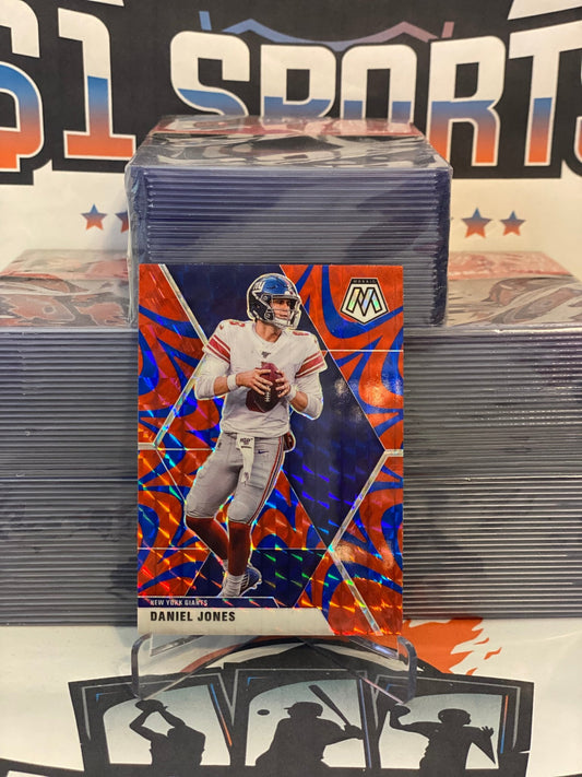 2020 Panini Mosaic (Blue Reactive Prizm) Daniel Jones #151