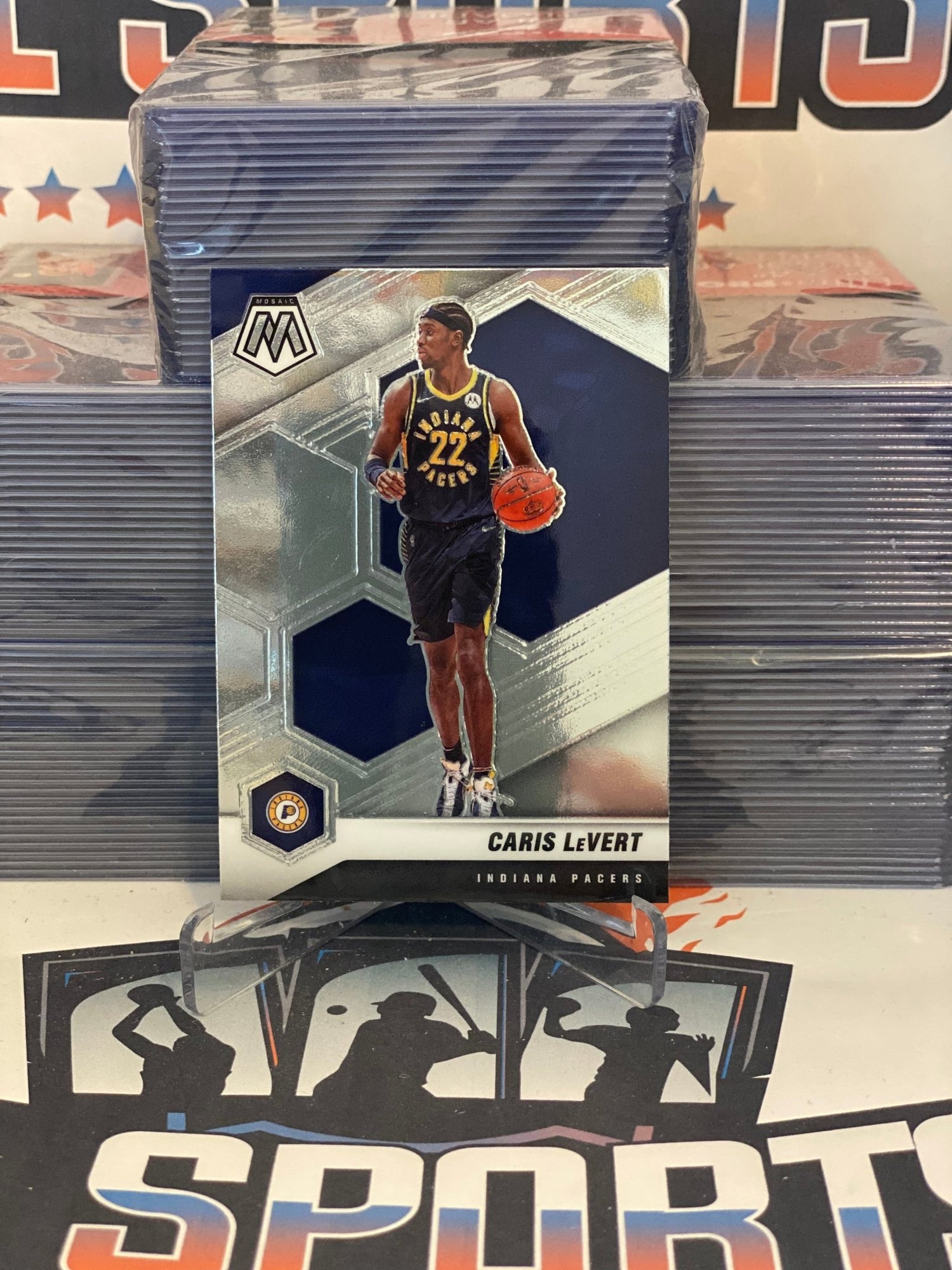 2020 Panini Mosaic Caris LeVert #95