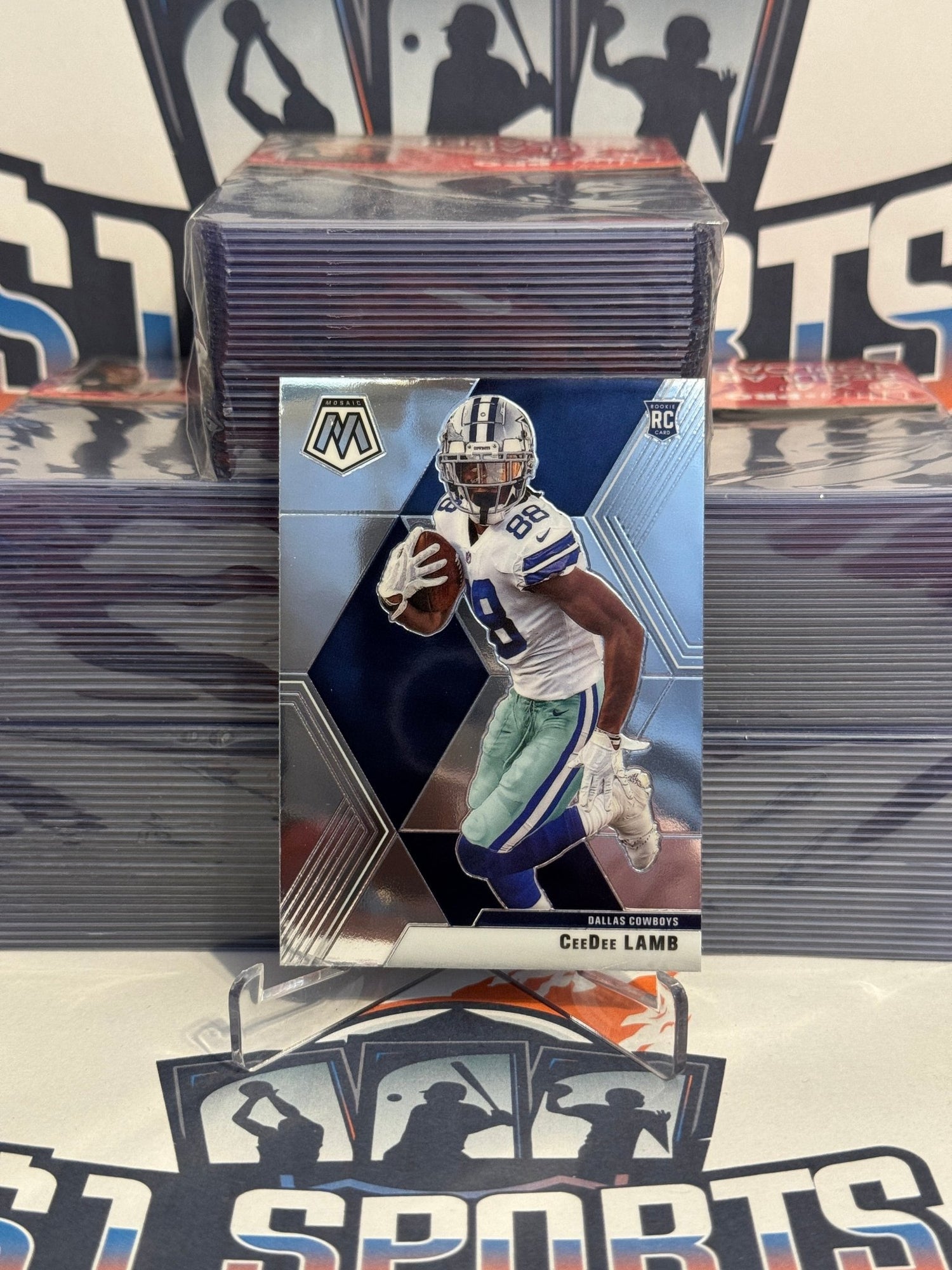 2020 Panini Mosaic CeeDee Lamb Rookie #207