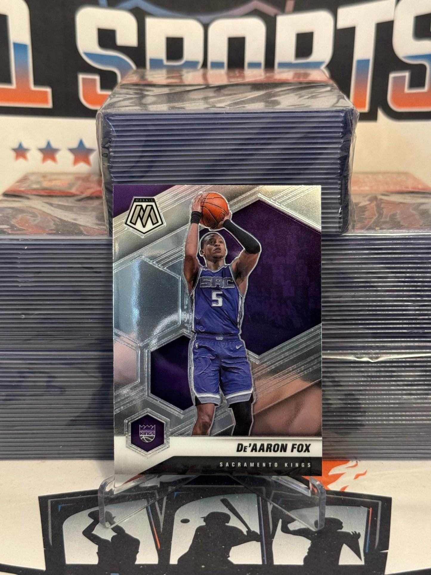 2020 Panini Mosaic De'Aaron Fox #168