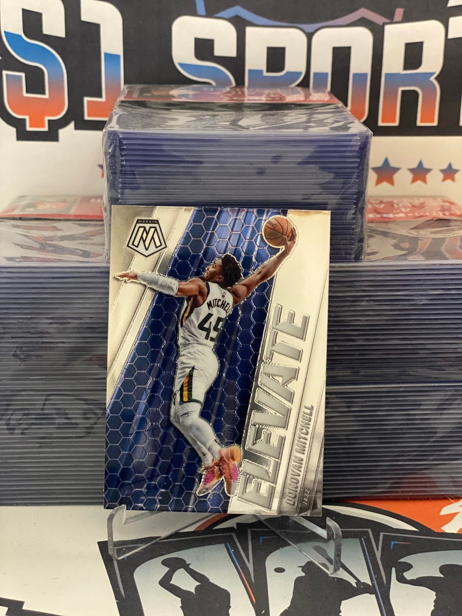 2020 Panini Mosaic (Elevate) Donovan Mitchell #24