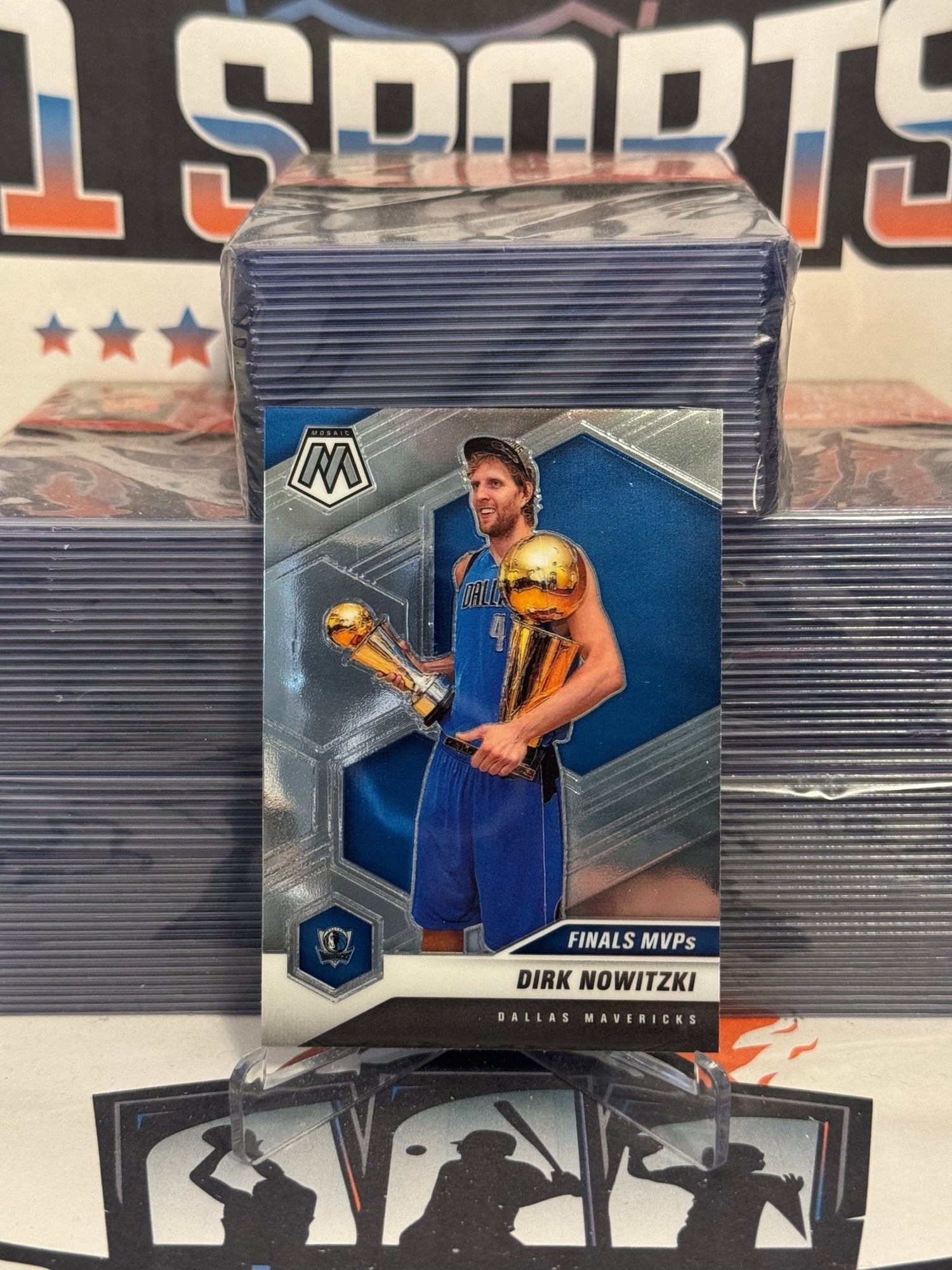 2020 Panini Mosaic (Finals MVPs) Dirk Nowitzki #298