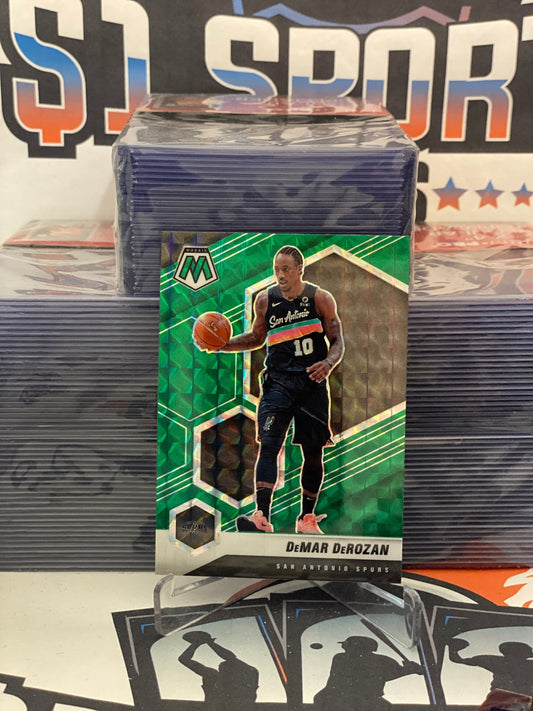 2020 Panini Mosaic (Green Prizm) DeMar DeRozan #133