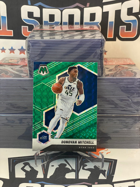 2020 Panini Mosaic (Green Prizm) Donovan Mitchell #64