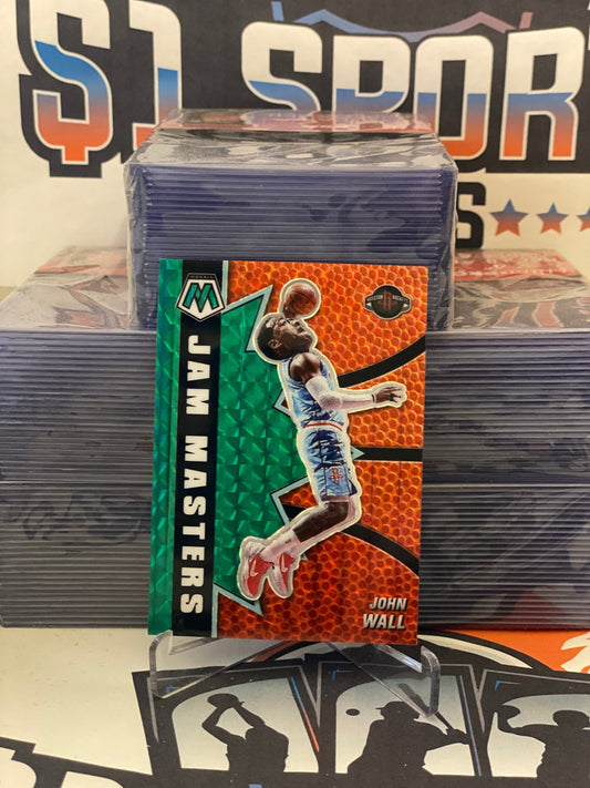 2020 Panini Mosaic (Green Prizm, Jam Masters) John Wall #3