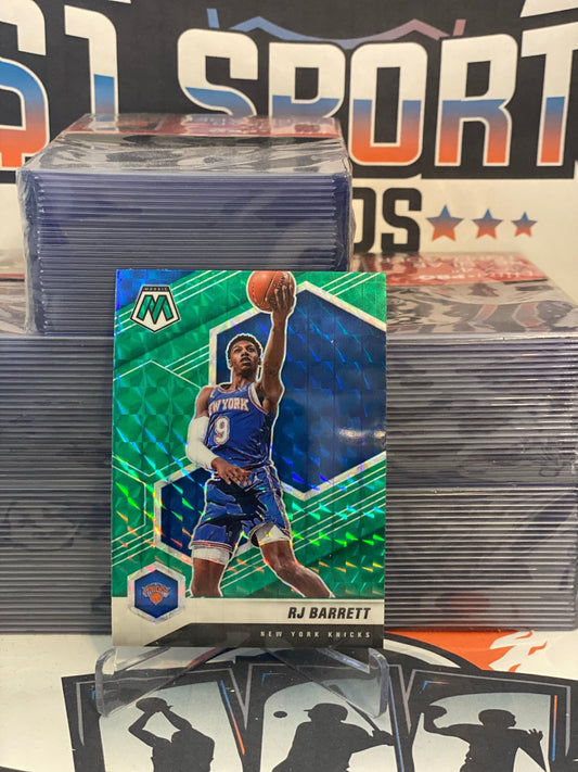 2020 Panini Mosaic (Green Prizm) RJ Barrett #68