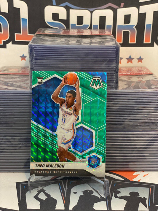 2020 Panini Mosaic (Green Prizm) Theo Maledon Rookie #218