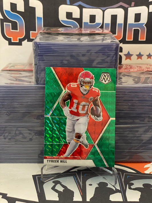 2020 Panini Mosaic (Green Prizm) Tyreek Hill #5