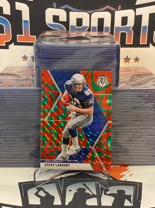 2020 Panini Mosaic (Green Reactive Prizm) Steve Largent #182