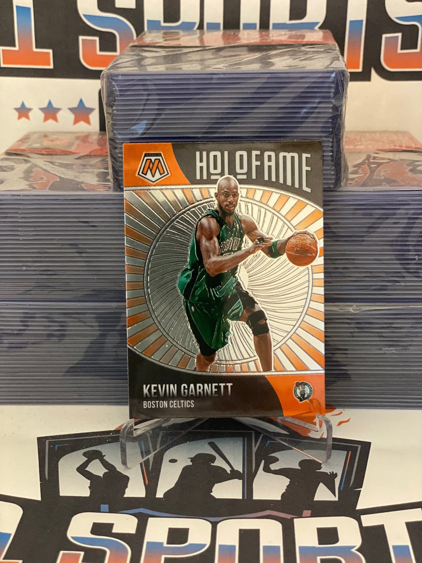 2020 Panini Mosaic (HoloFame) Kevin Garnett #6
