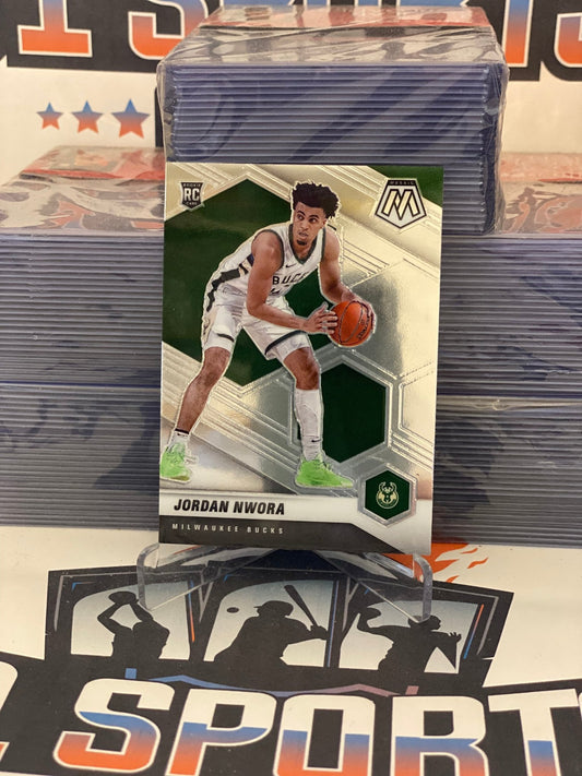2020 Panini Mosaic Jordan Nwora Rookie #219