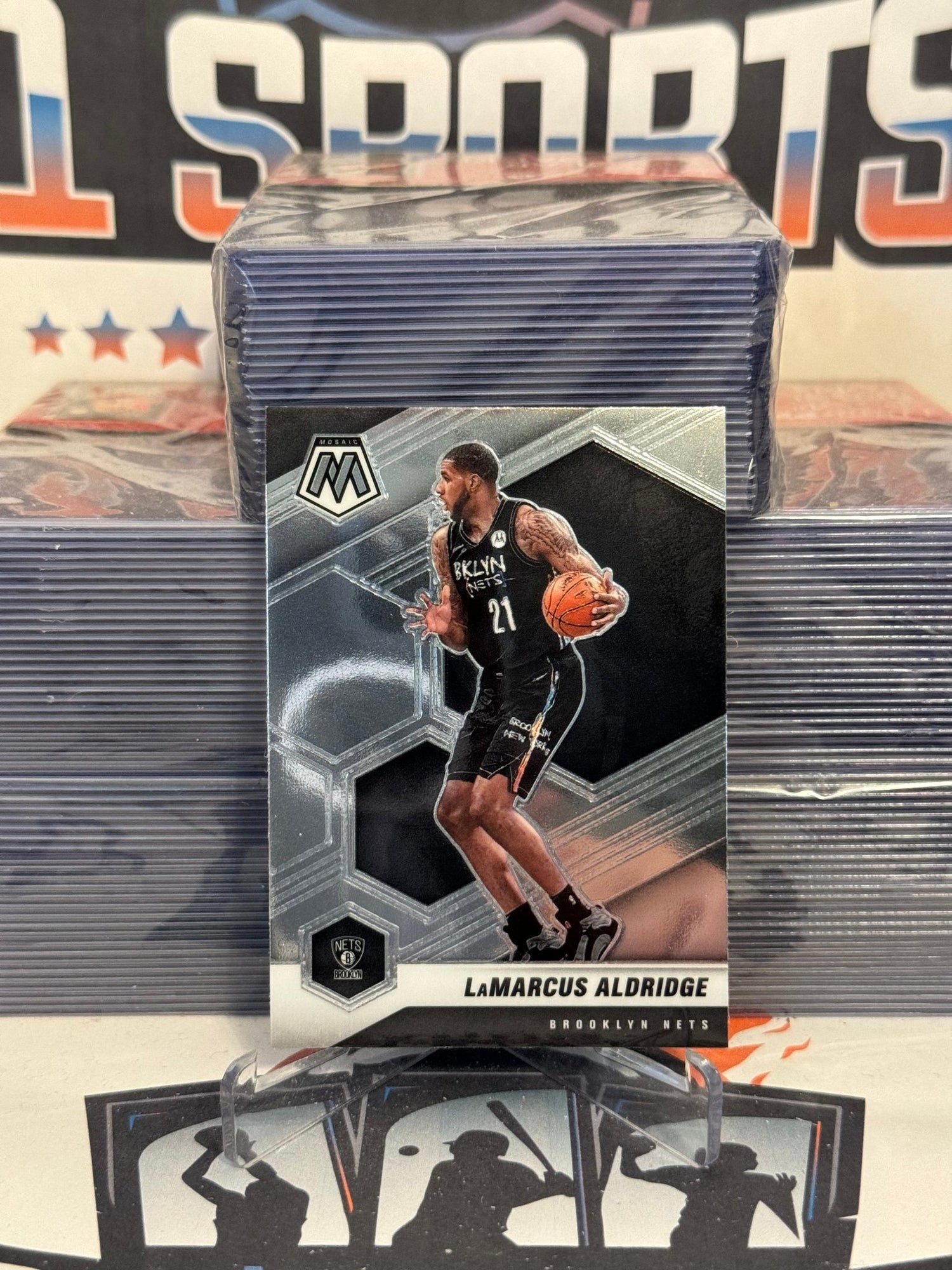 2020 Panini Mosaic LaMarcus Aldridge #182