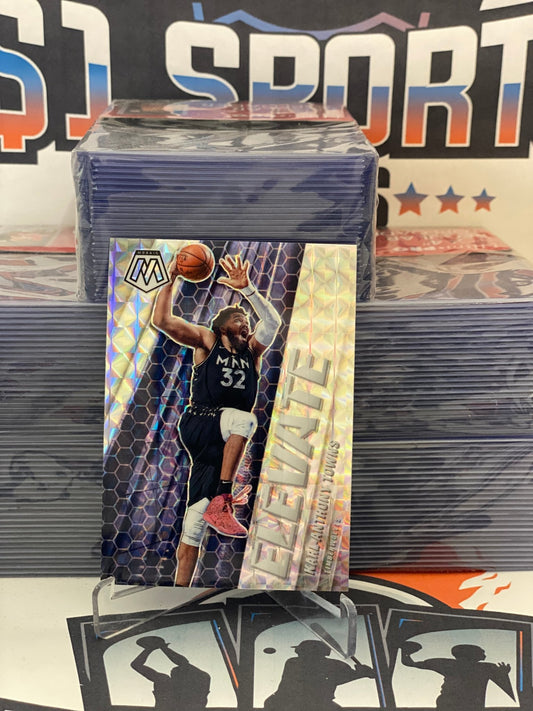 2020 Panini Mosaic (Mosaic Prizm, Elevate) Karl-Anthony Towns #15