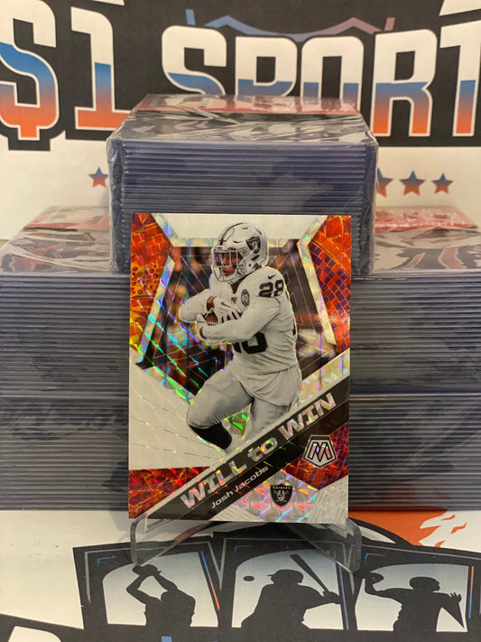 2020 Panini Mosaic (Mosaic Prizm, Got Game?) Josh Jacobs #GG15