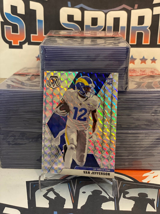 2020 Panini Mosaic (Mosaic Prizm) Van Jefferson Rookie #224