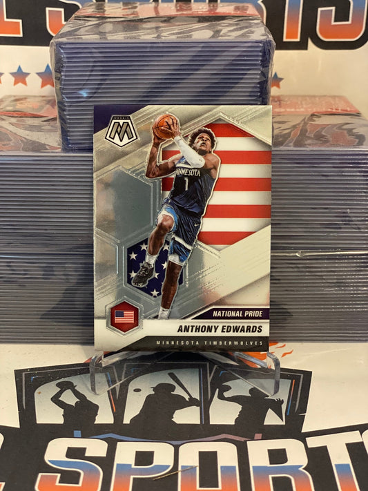 2020 Panini Mosaic (National Pride) Anthony Edwards Rookie #252