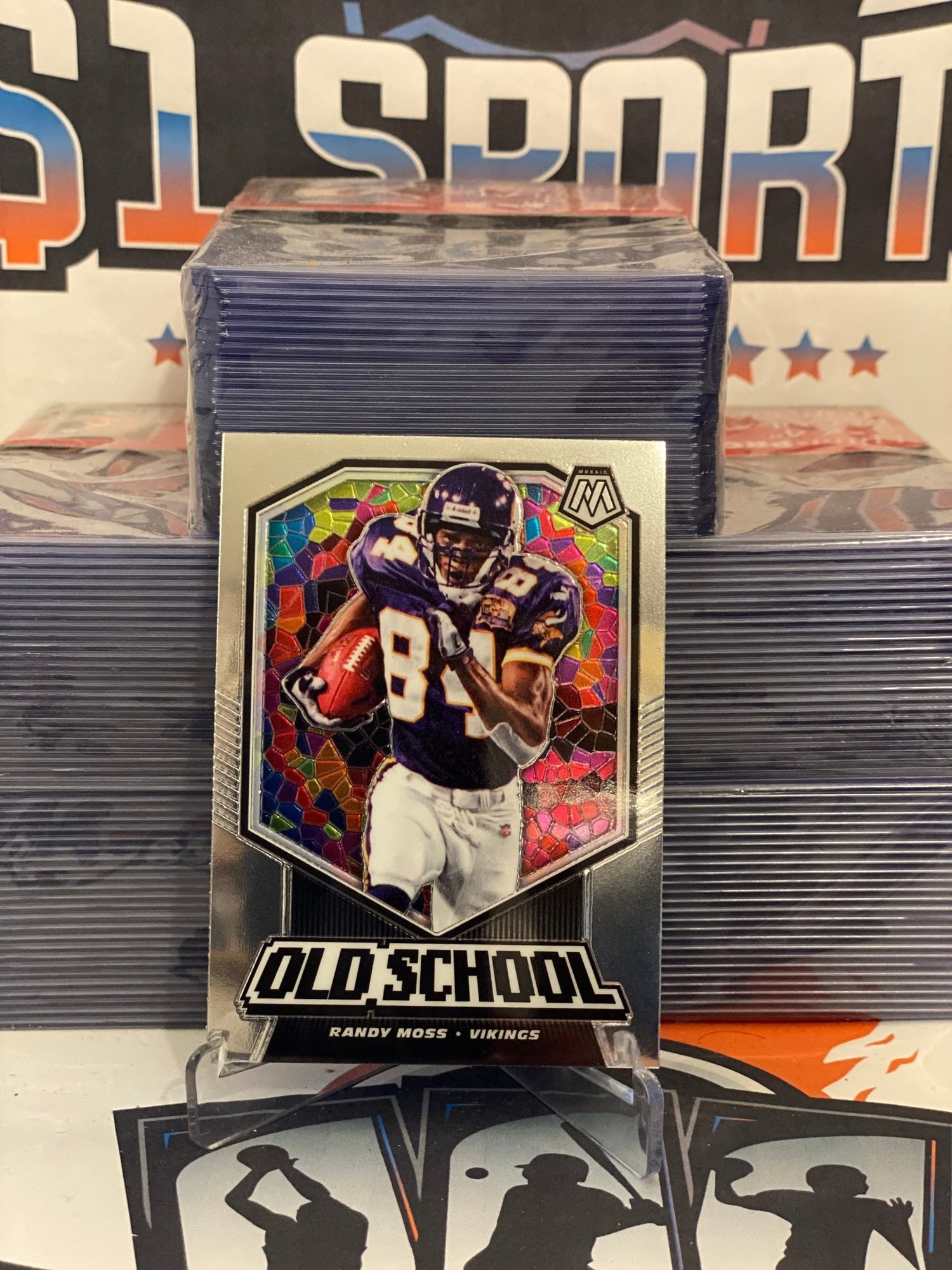 2020 Panini Mosaic (Old School) Randy Moss #OS14