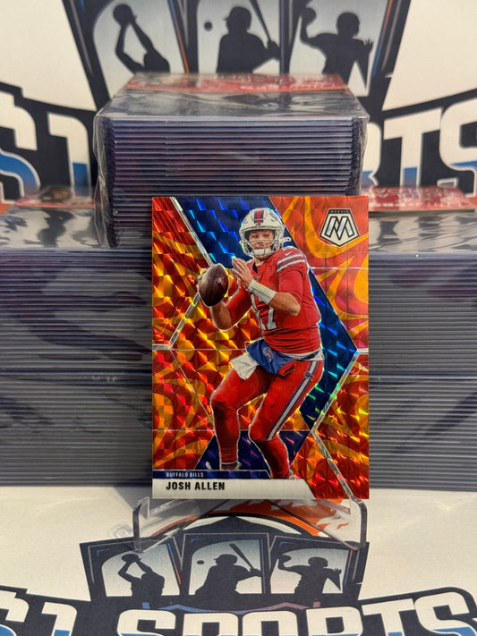 2020 Panini Mosaic (Orange Reactive Prizm) Josh Allen #26