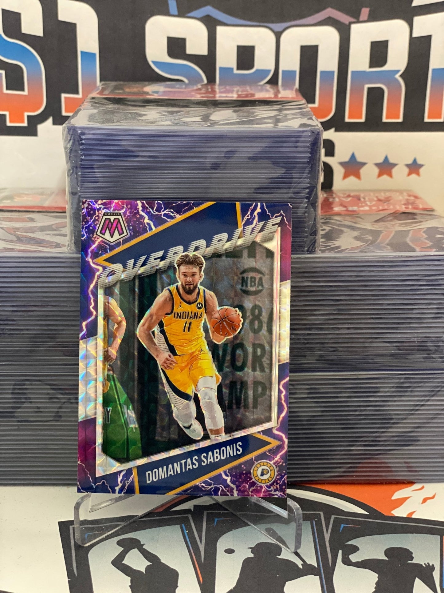 2020 Panini Mosaic (Overdrive) Domantas Sabonis #22