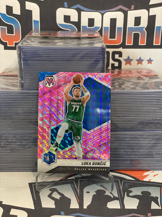 2020 Panini Mosaic (Pink Camo Prizm) Luka Doncic #47