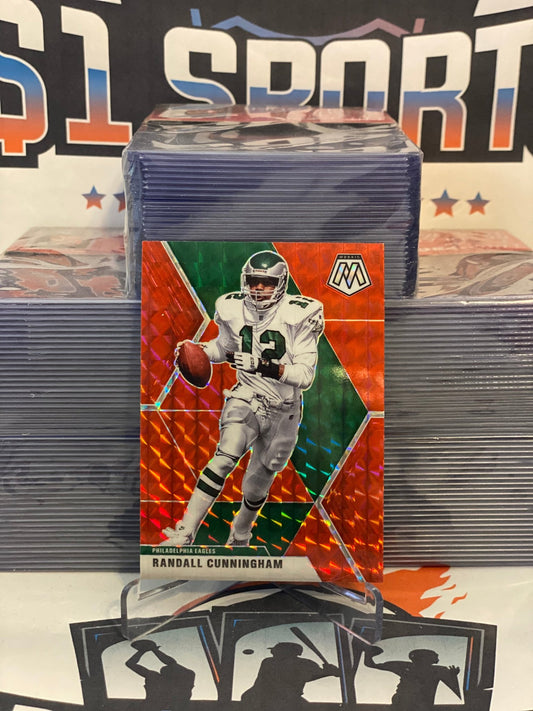 2020 Panini Mosaic (Red Prizm) Randall Cunningham #161