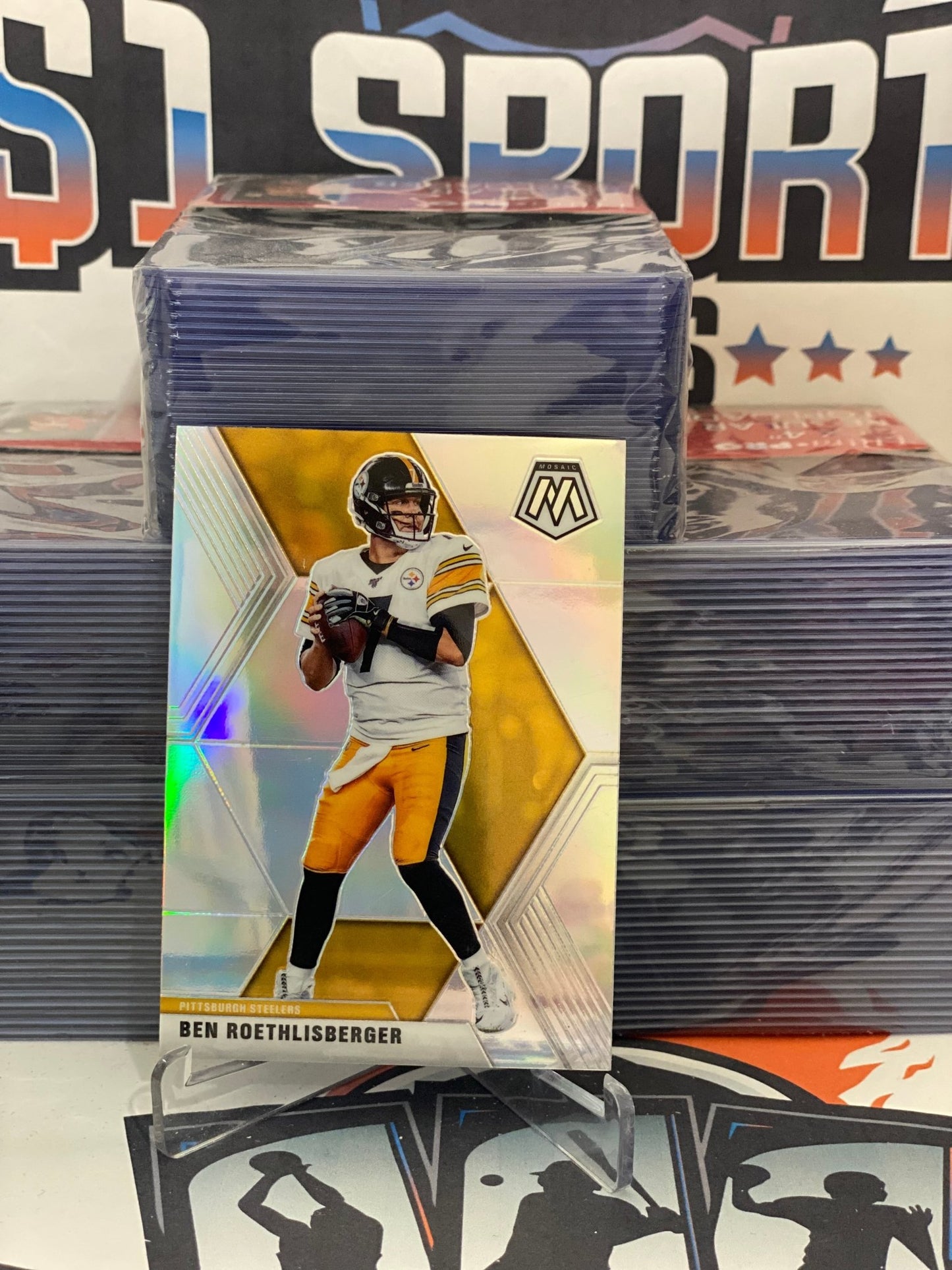 2020 Panini Mosaic (Silver Prizm) Ben Roethlisberger #170