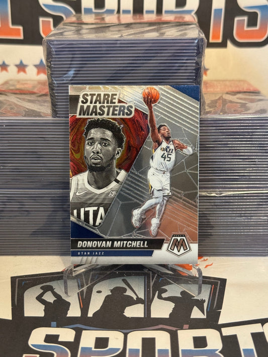 2020 Panini Mosaic (Stare Masters) Donovan Mitchell #16