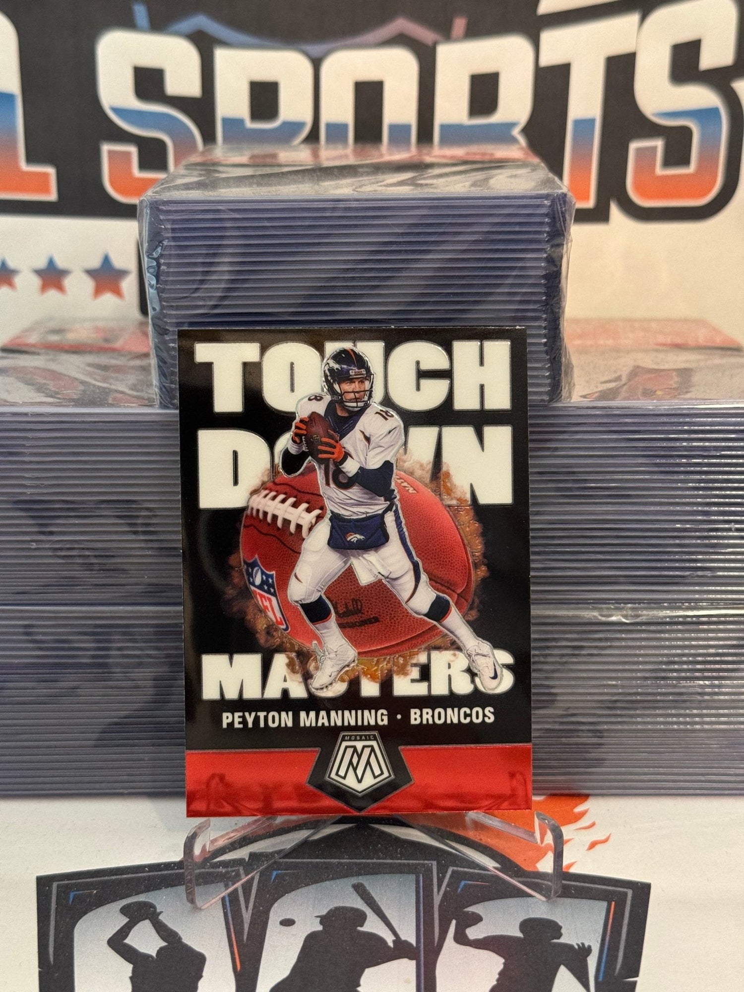 2020 Panini Mosaic (Touchdown Masters) Peyton Manning #TM10
