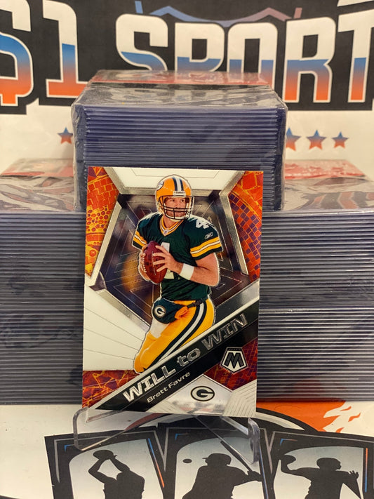 2020 Panini Mosaic (Will to Win) Brett Favre #WW12