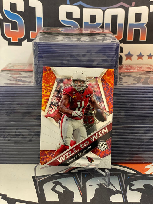 2020 Panini Mosaic (Will to Win) Larry Fitzgerald #WW7
