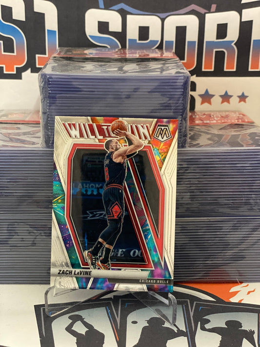 2020 Panini Mosaic (Will to Win) Zach LaVine #9