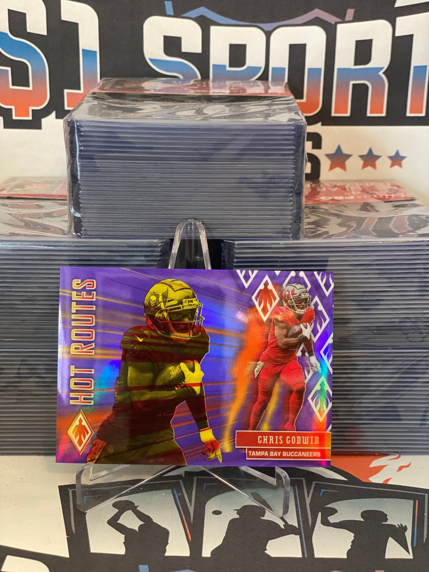 2020 Panini Phoenix (Purple, Hot Routes 119/149) Chris Godwin #2