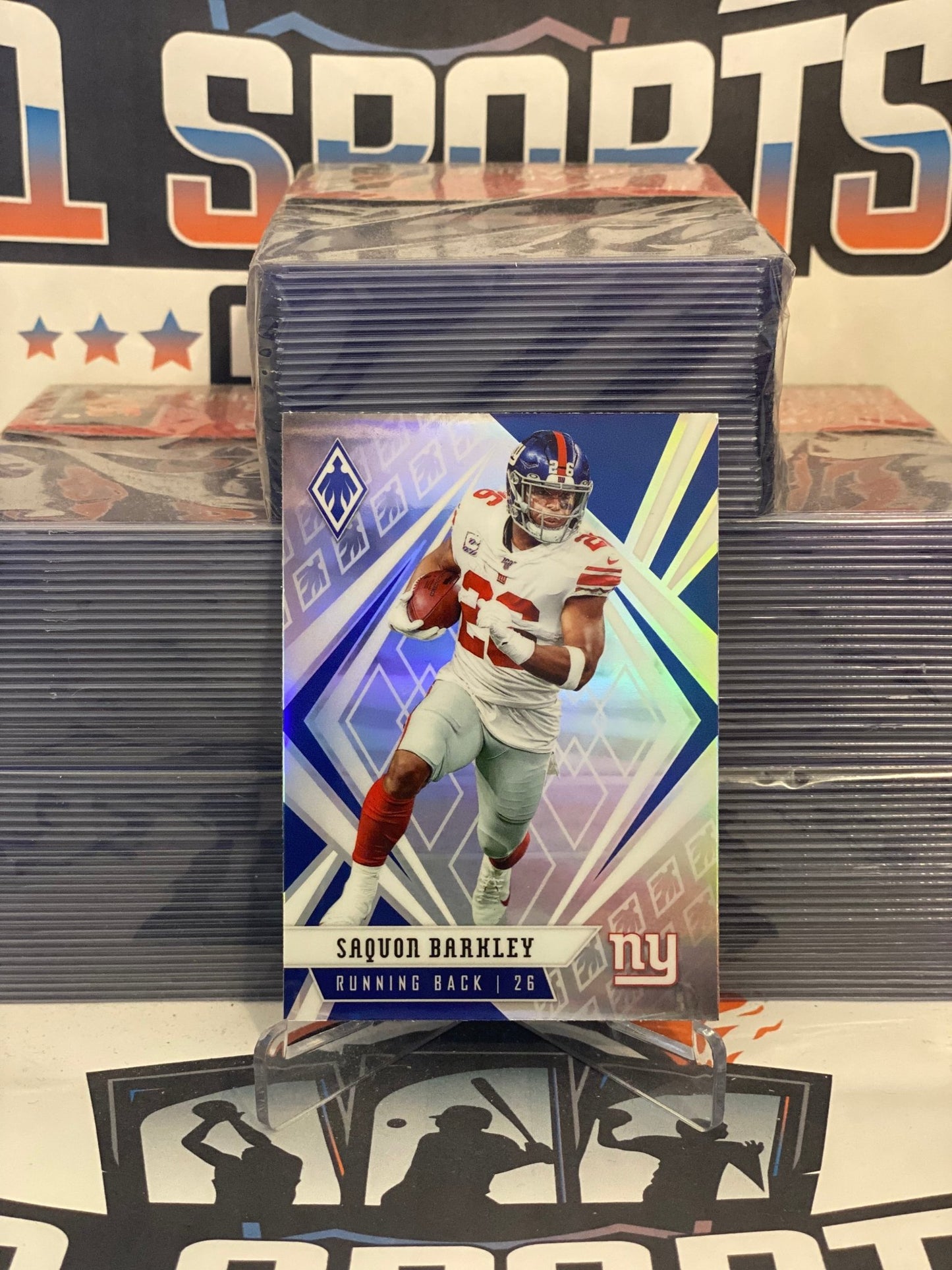 2020 Panini Phoenix (Silver) Saquon Barkley #80