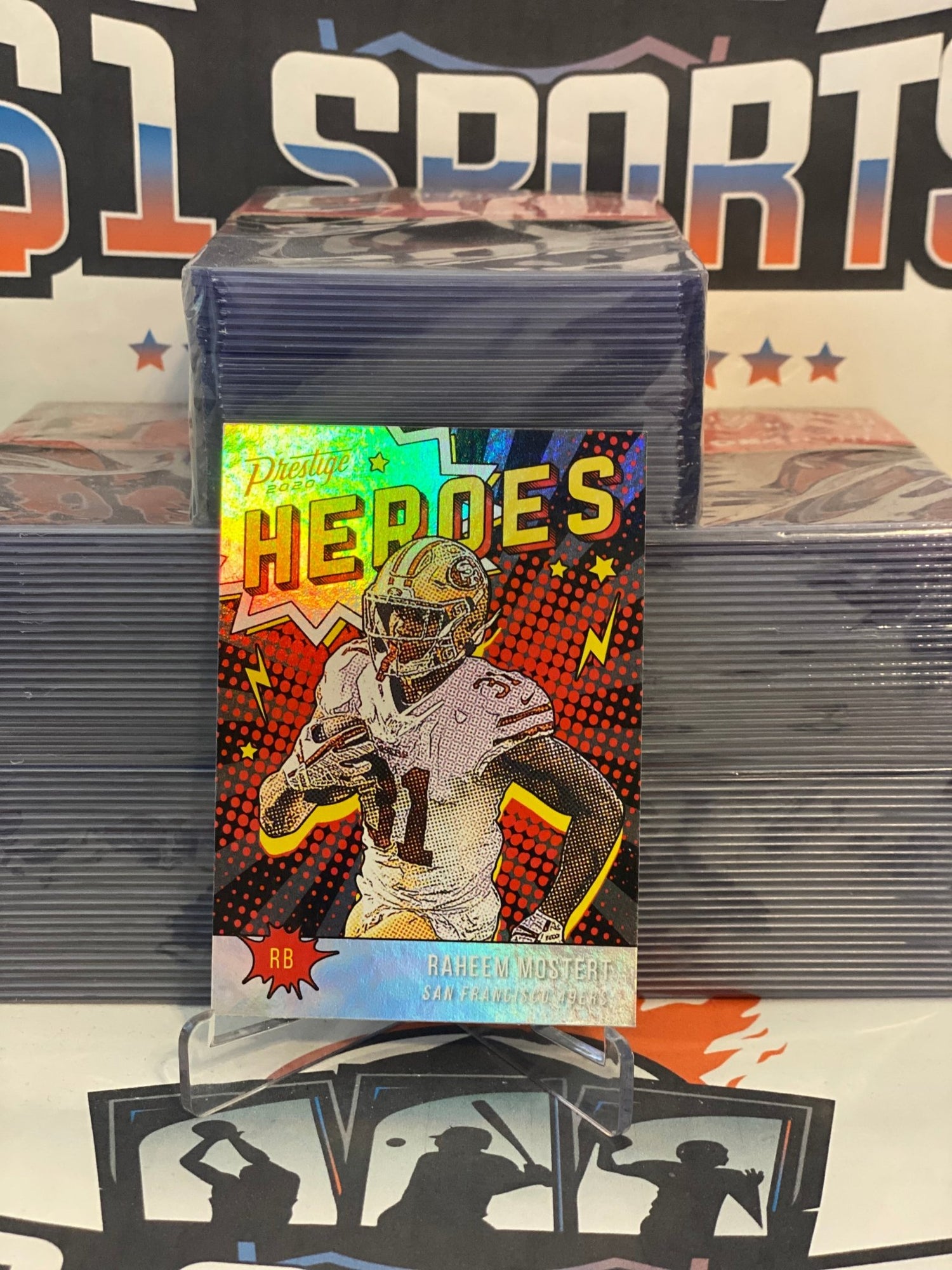 2020 Panini Prestige (Heroes) Raheem Mostert #HE-RM