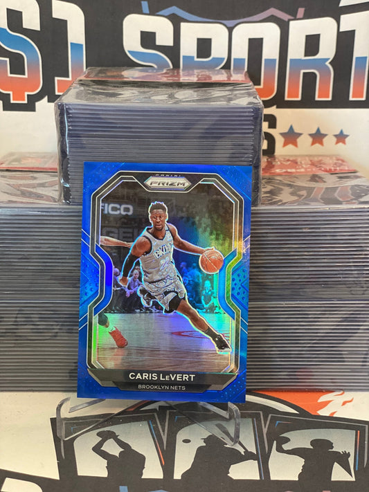 2020 Panini Prizm (Blue Prizm 132/199) Caris LeVert #162