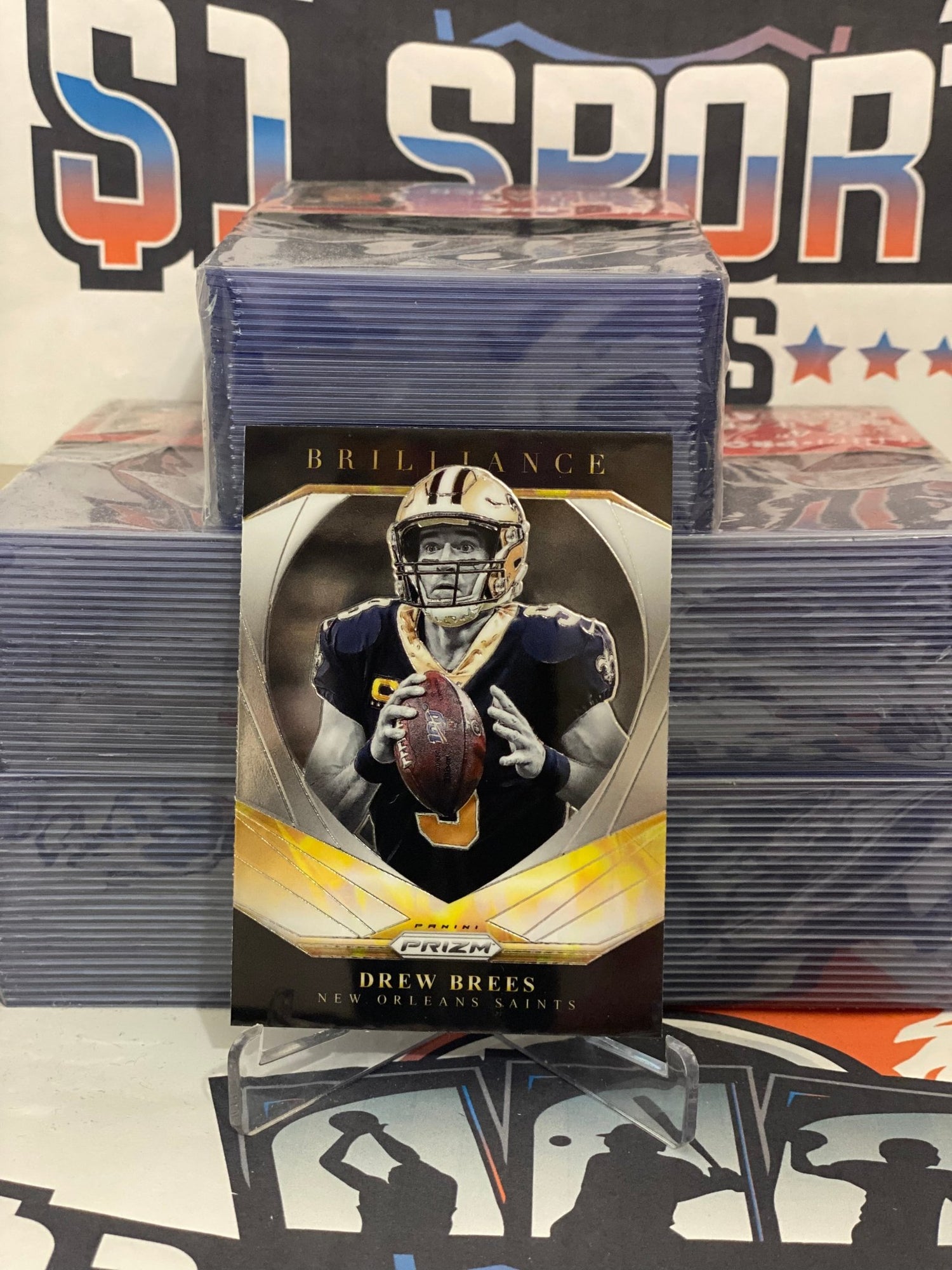 2020 Panini Prizm (Brilliance) Drew Brees #8