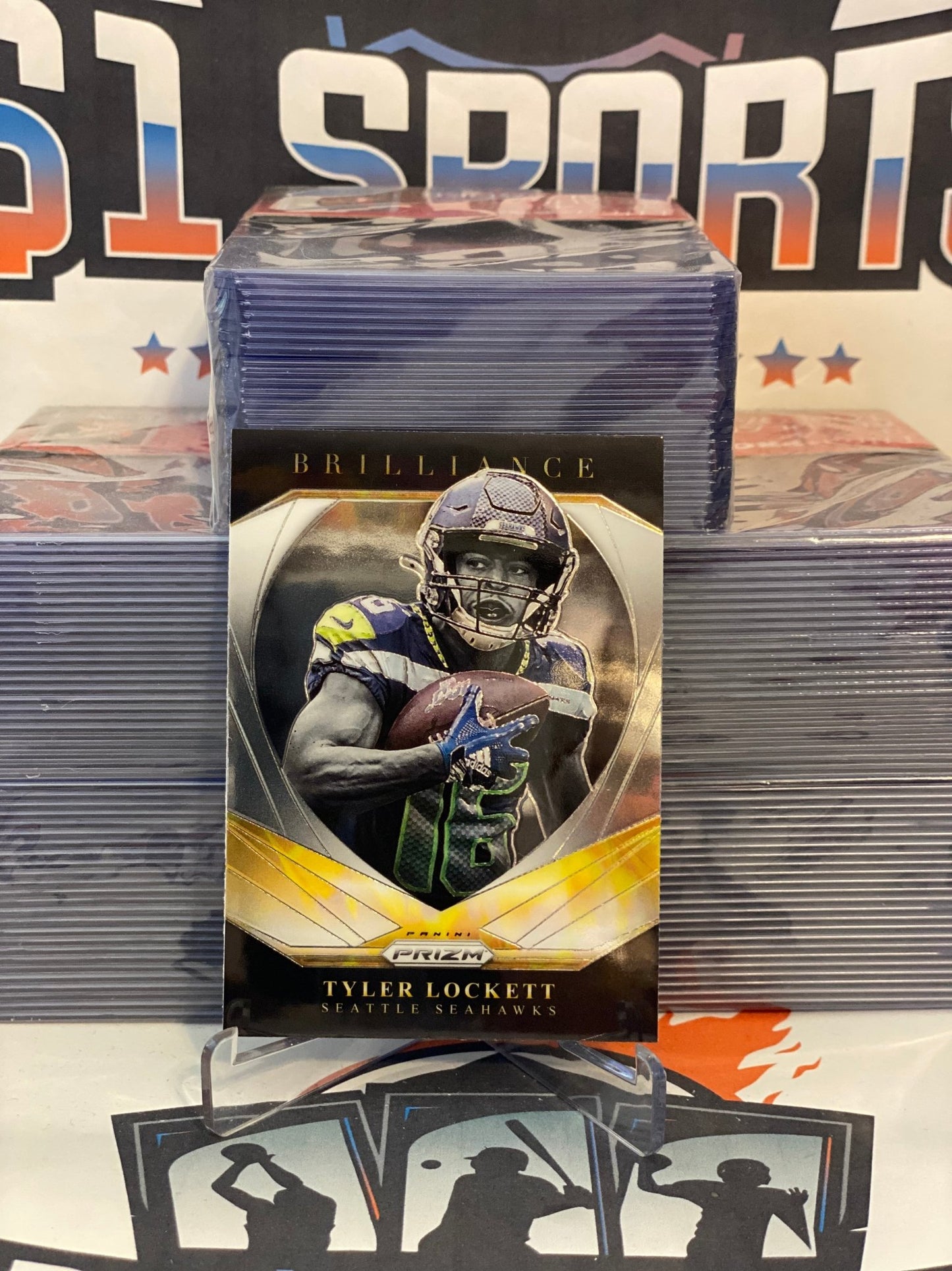 2020 Panini Prizm (Brilliance) Tyler Lockett #17