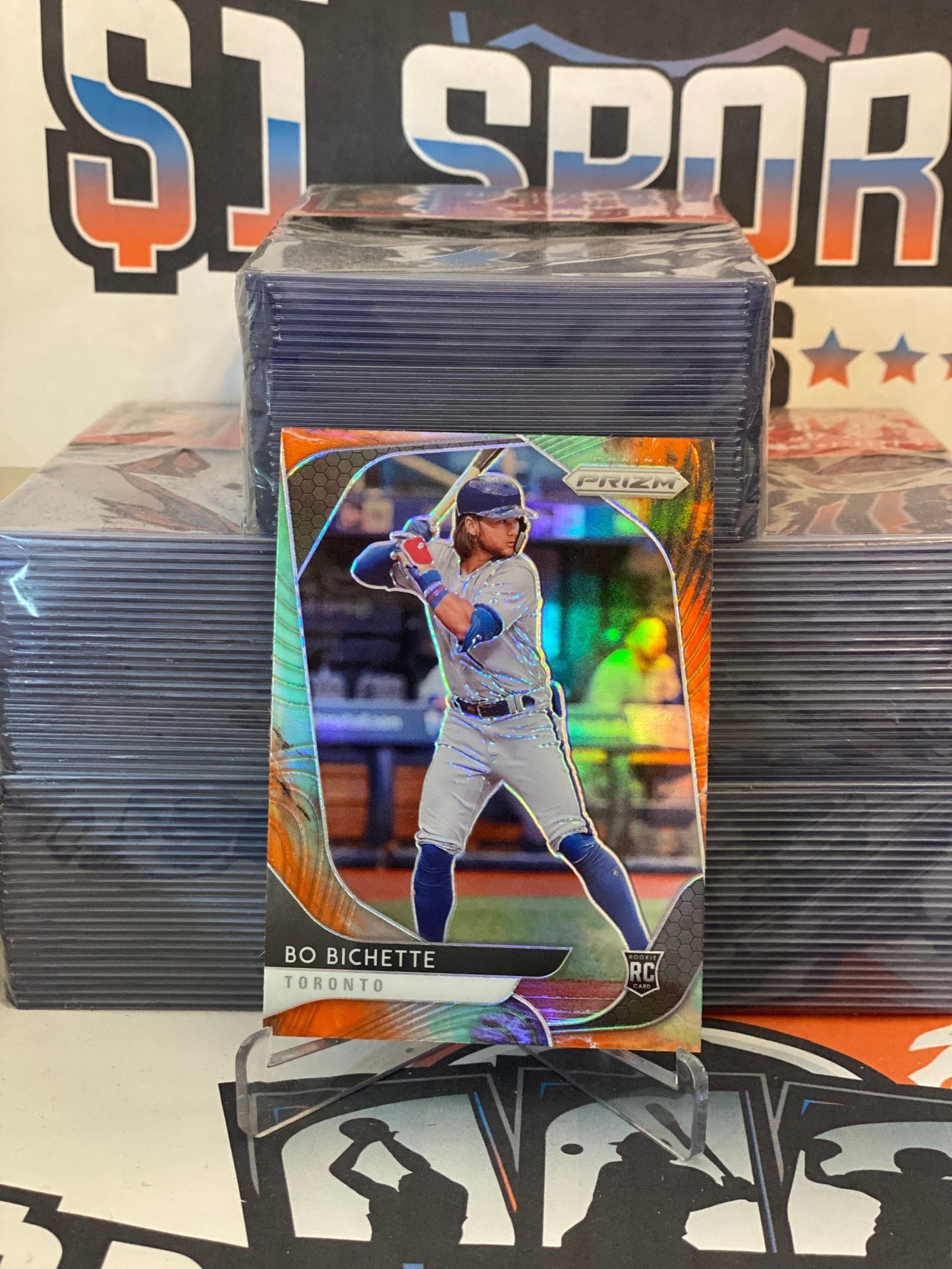 2020 Panini Prizm (Cosmic Haze Prizm) Bo Bichette Rookie #71