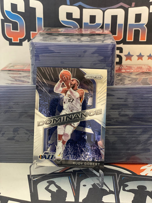 2020 Panini Prizm (Dominance) Rudy Gobert #22