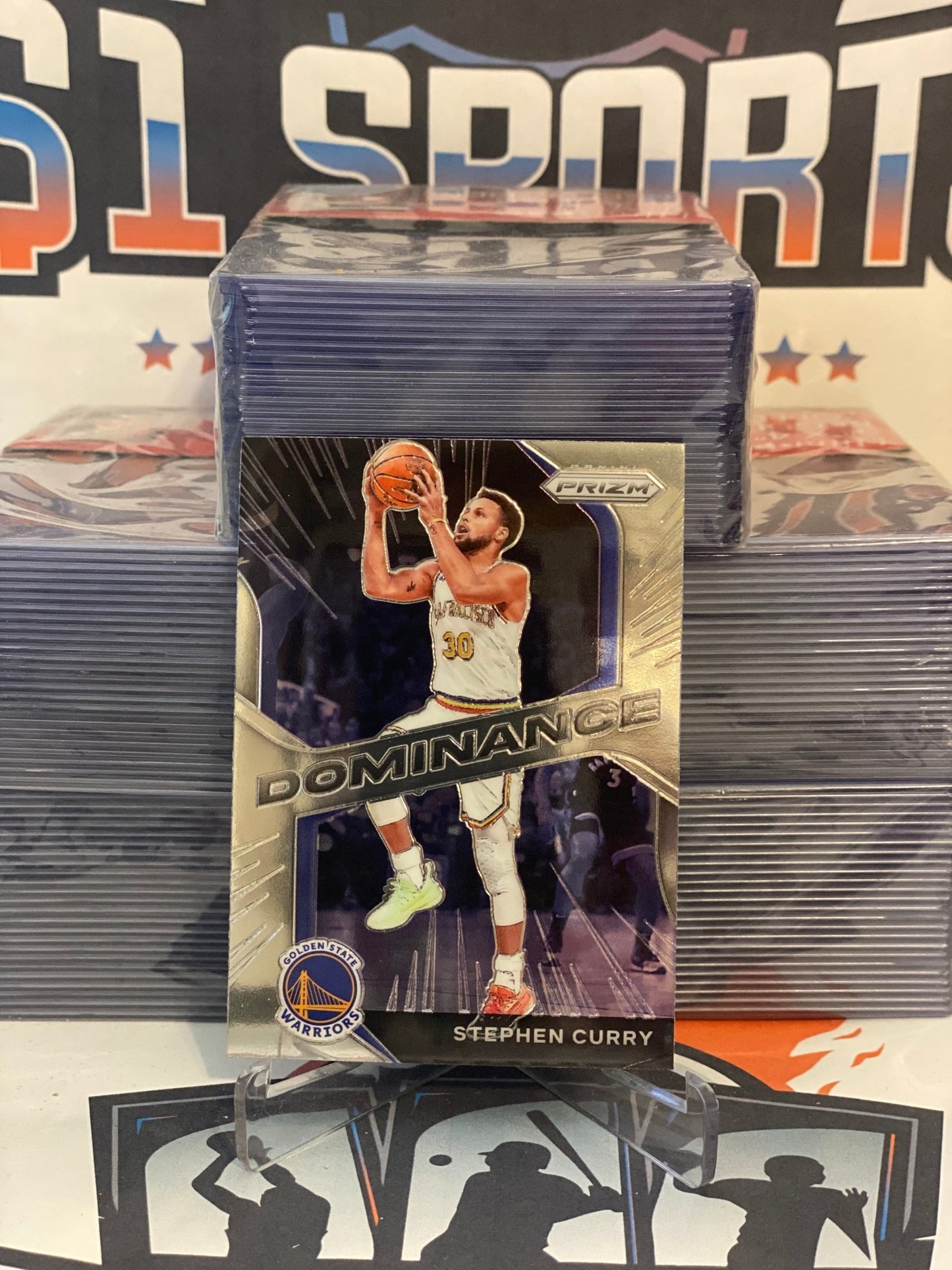 2020 Panini Prizm (Dominance) Stephen Curry #24