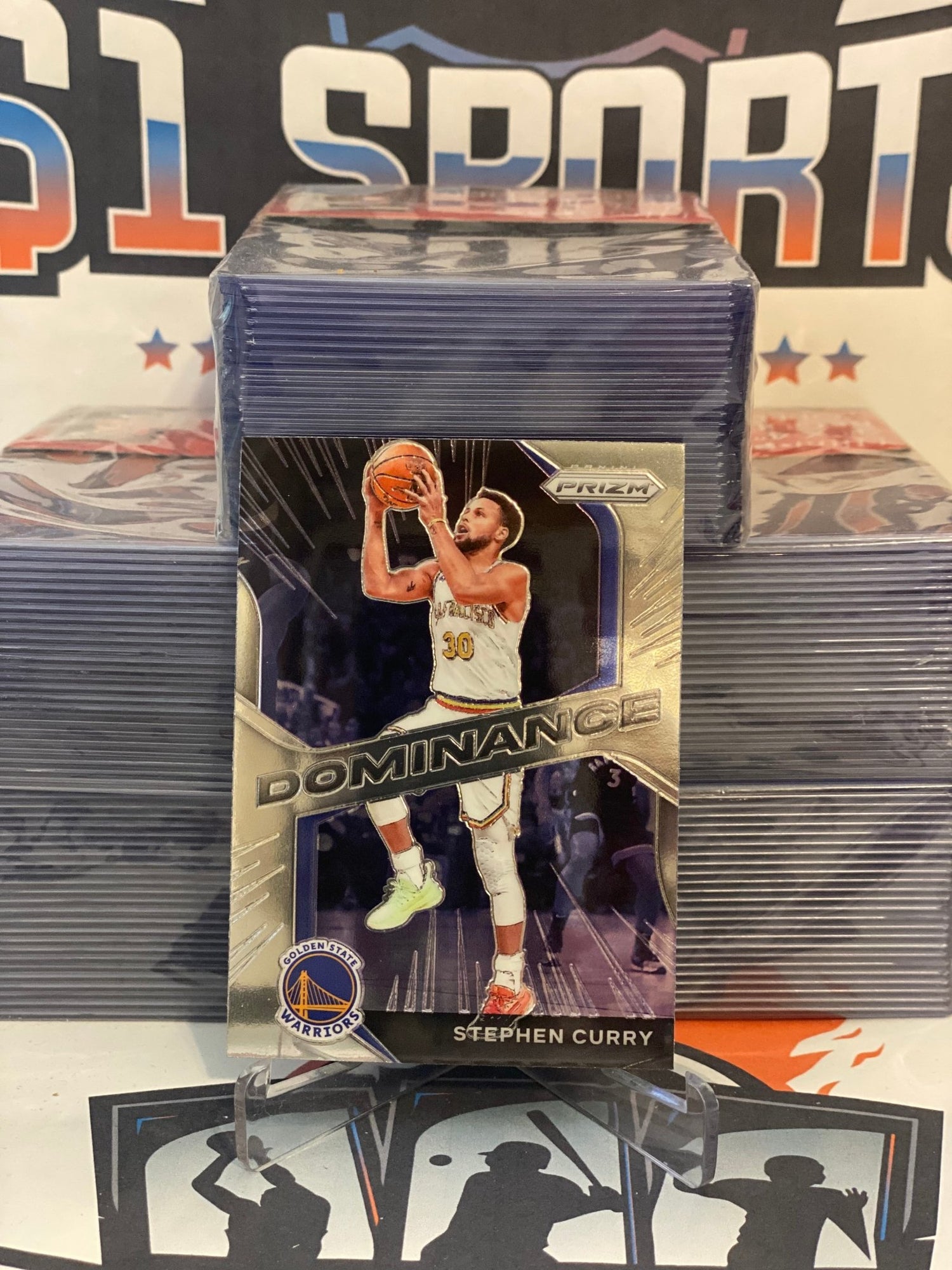 2020 Panini Prizm (Dominance) Stephen Curry #24