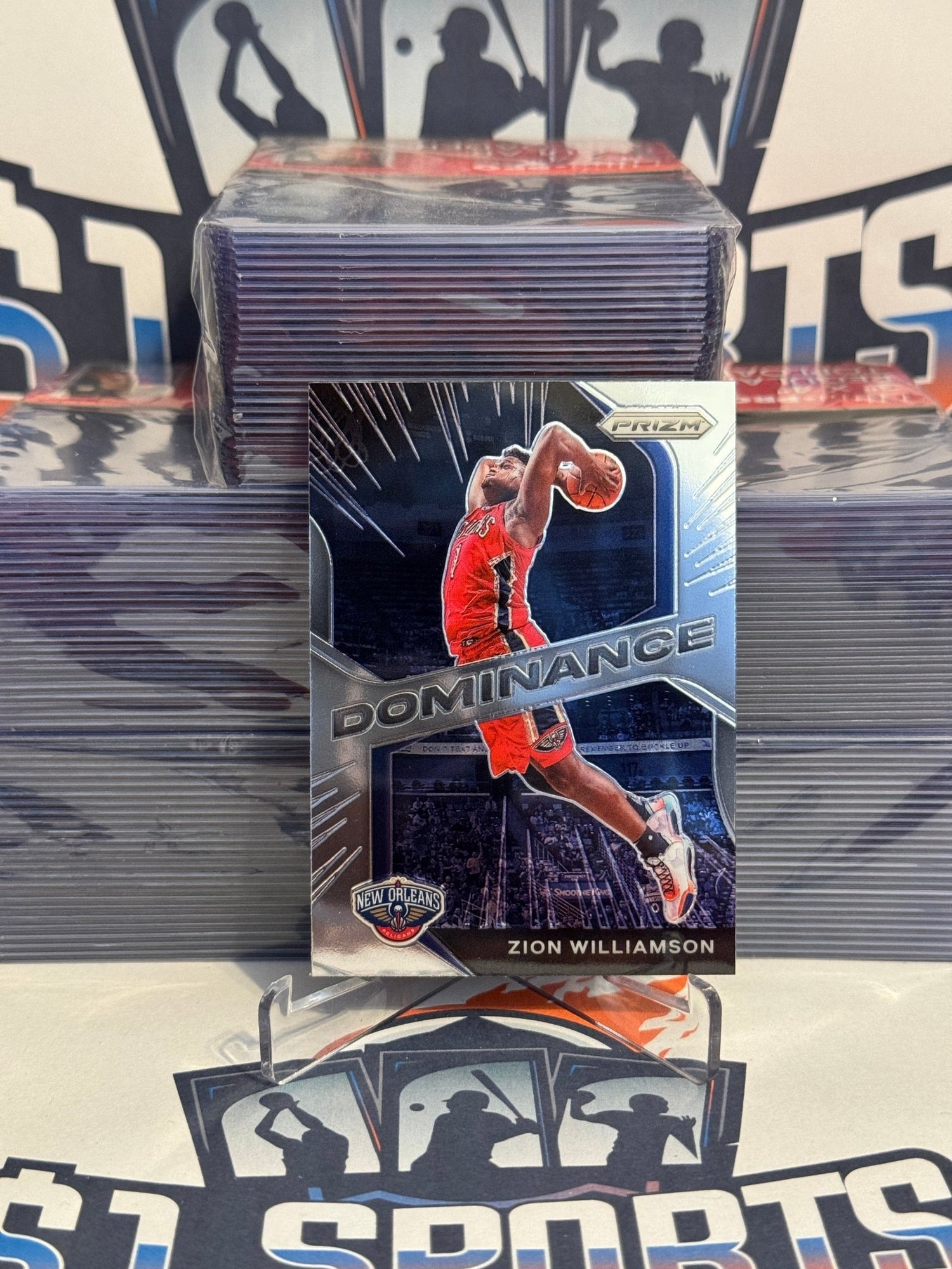 2020 Panini Prizm (Dominance) Zion Williamson #15