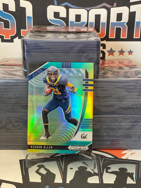 2020 Panini Prizm Draft Picks (Green Yellow Prizm 130/249) Keenan Allen #61