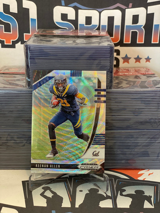 2020 Panini Prizm Draft Picks (White Wave Prizm 118/299) Keenan Allen #61