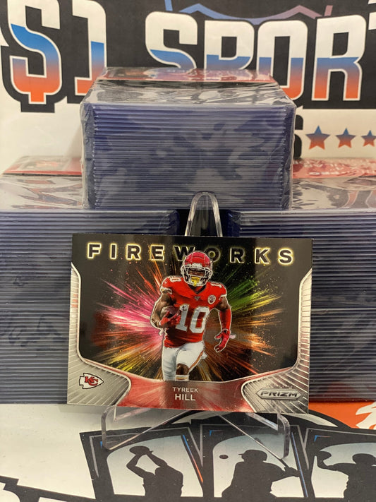 2020 Panini Prizm (Fireworks) Tyreek Hill #4